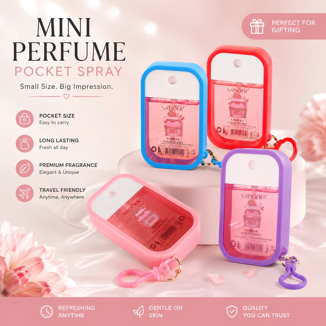 Mini Cute Fragrance Perfume – Long-Lasting Pocket Size Scent