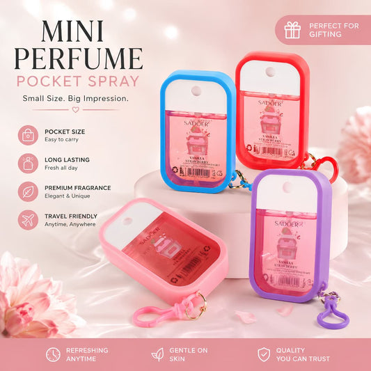 Mini Cute Fragrance Perfume – Long-Lasting Pocket Size Scent