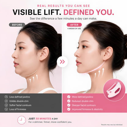 V-Line Face Lifting Reusable Mask - Define Jawline, Fat & Reduce Double Chin